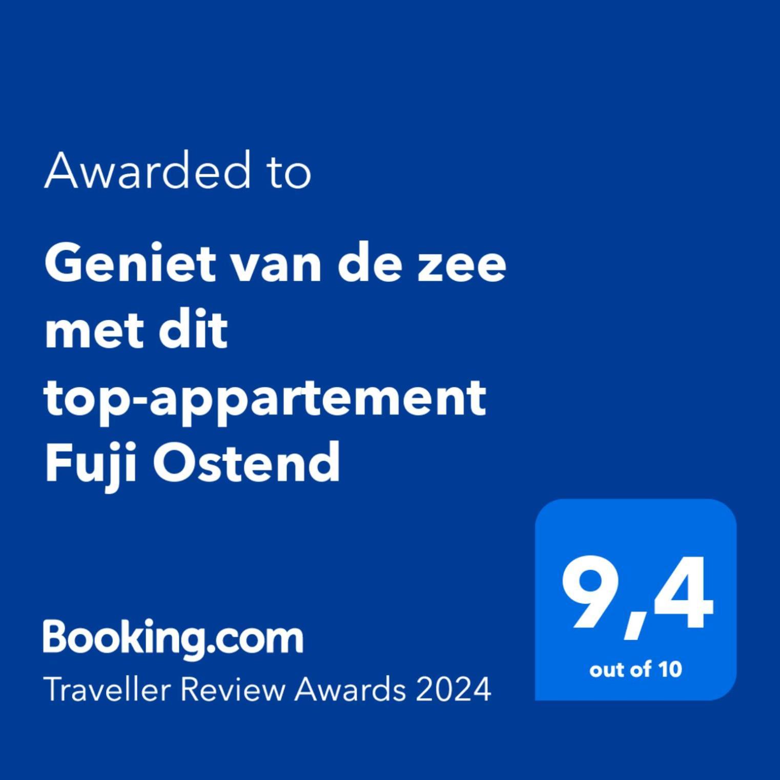 Geniet van de zee met dit top-appartement Fuji Oostende Buitenkant foto